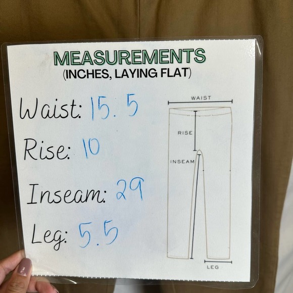 Soft Surroundings Metro Ankle Pull On Pants Women’s Small Brown Elastic Waist - Picture 5 of 7